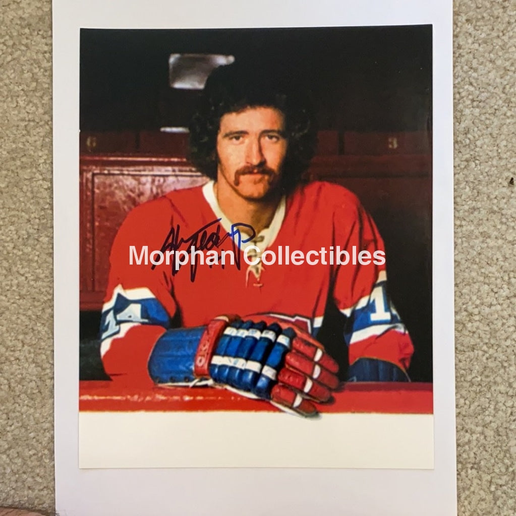 Glenn Goldup - Autographed 8X10 Photo Montreal Canadiens