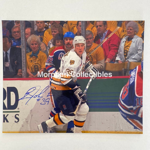 Greg Johnston - Autographed 8X10 Photo Boston Bruins