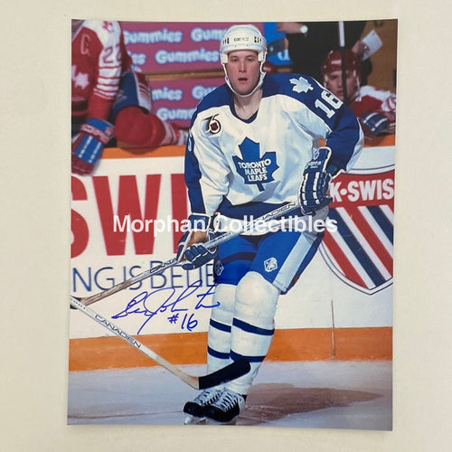 Greg Johnston - Autographed 8X10 Photo Toronto Maple Leafs