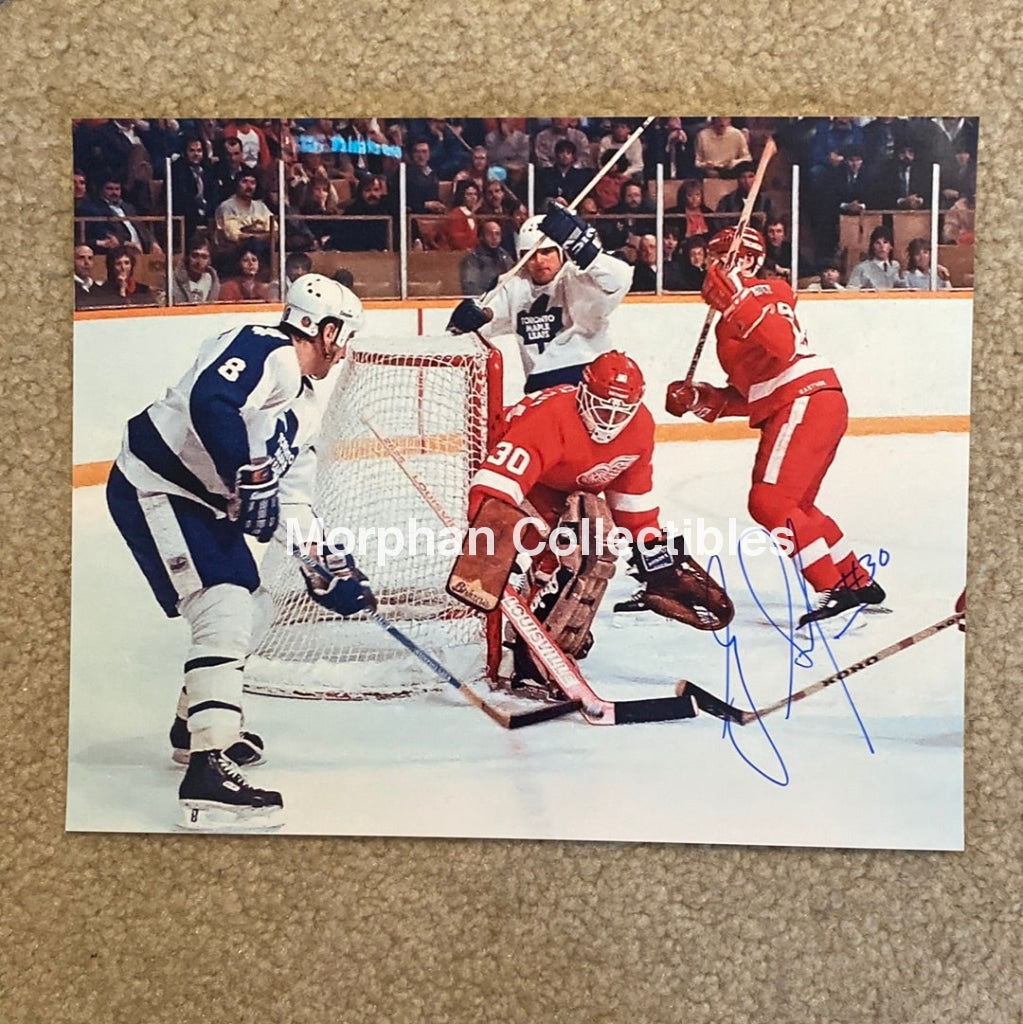 Greg Stefan - Autographed 8X10 Photo Detroit Red Wings