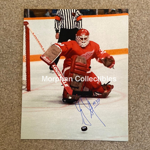 Greg Stefan - Autographed 8X10 Photo Detroit Red Wings