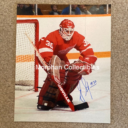 Greg Stefan - Autographed 8X10 Photo Detroit Red Wings