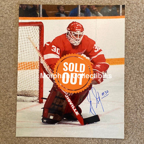 Greg Stefan - Autographed 8X10 Photo Detroit Red Wings