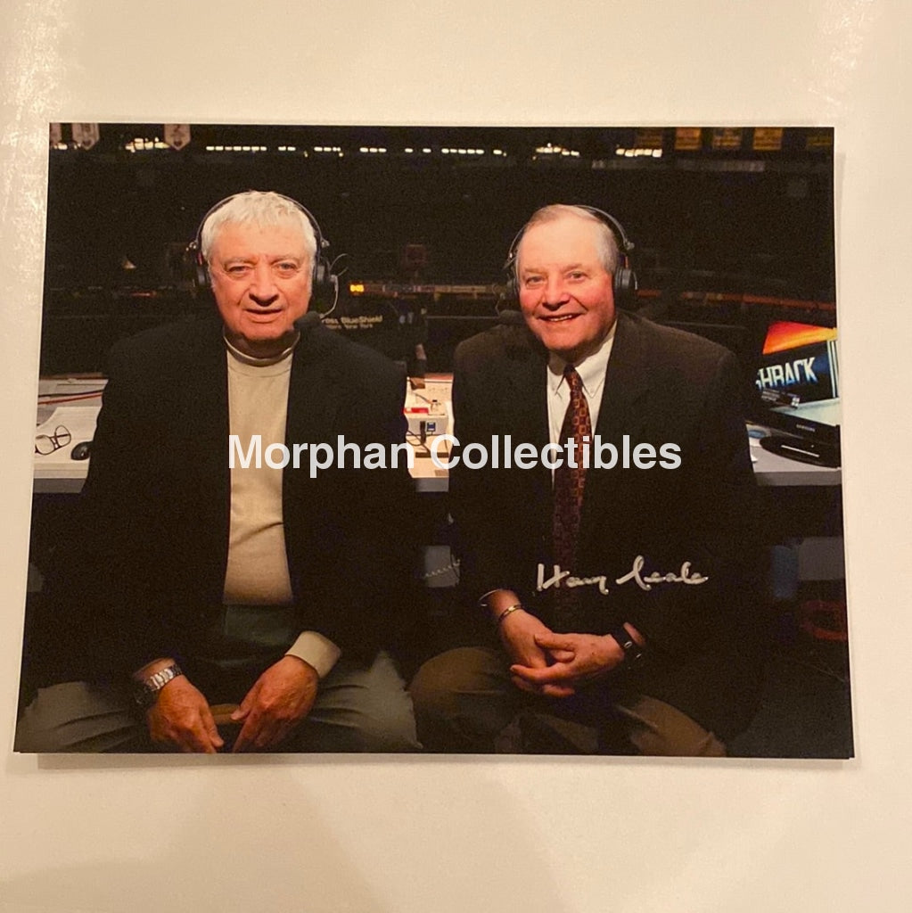 Harry Neale - Autographed 8X10 Hnic Photo