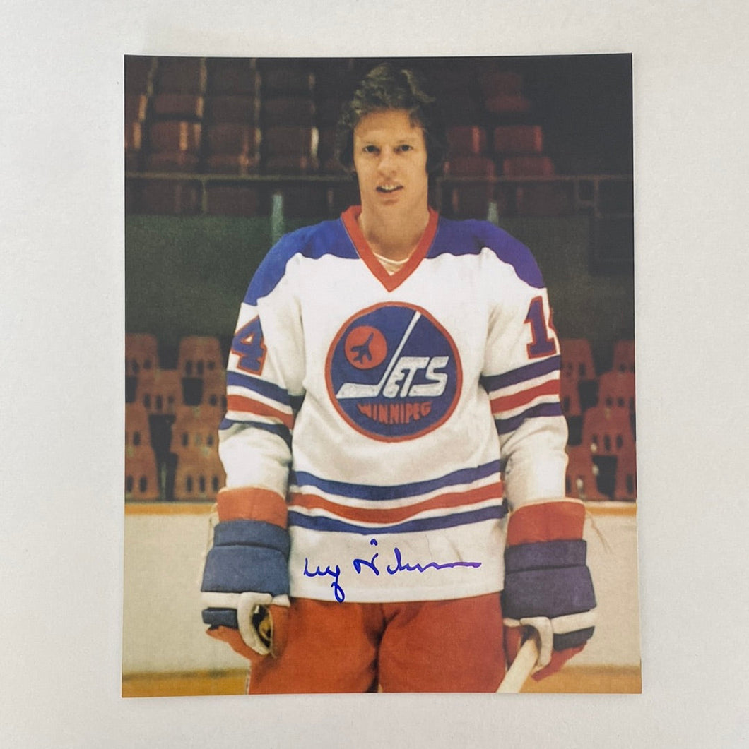 Ulf Nilsson - Autographed 8X10 Photo Winnipeg Jets