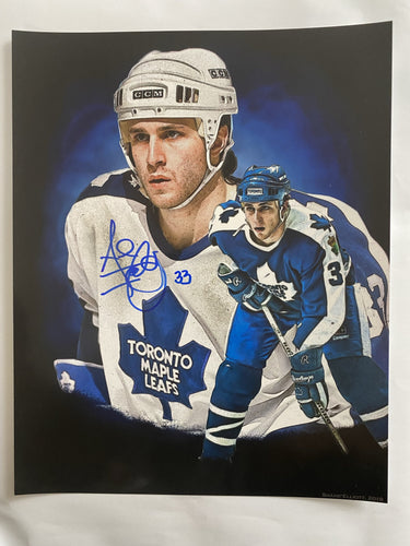 Al Iafrate - Autographed Toronto Maple Leafs 8X10 Photo