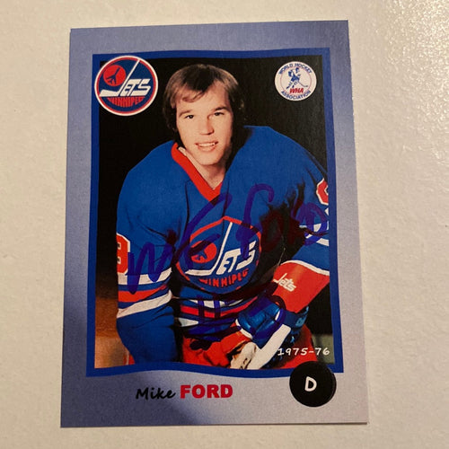 Mike Ford - Autographed Card Custom