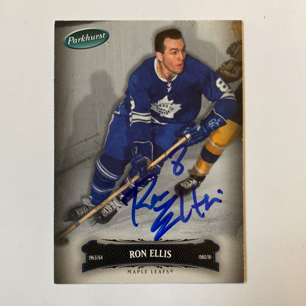 Ron Ellis - Autographed Card Parkhurst 2007