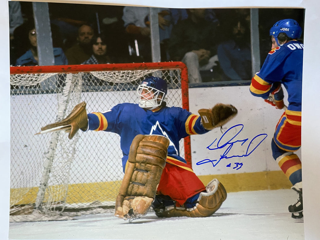 Doug Favell - Autographed 8X10 Photo Colorado Rockies
