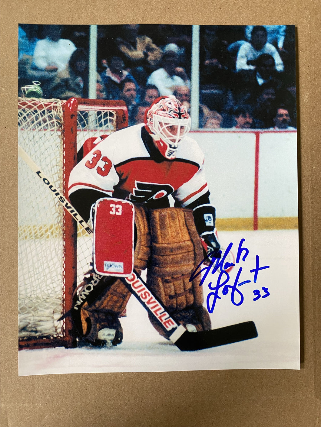 Mark Laforest - Autographed 8X10 Photo Philadelphia Flyers