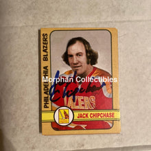 Load image into Gallery viewer, Jack Chipchase - Autographed Card Custom Philadelphia Blazers

