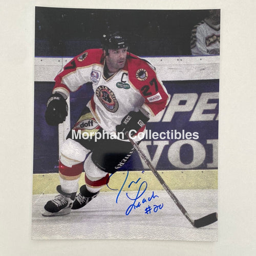 Jamie Leach - Autographed 8X10 Photo Germany