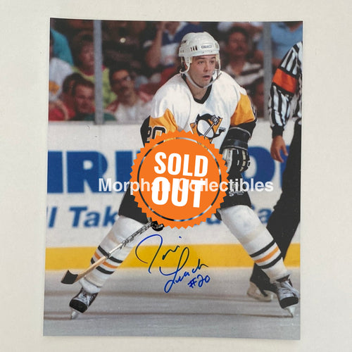 Jamie Leach - Autographed 8X10 Photo Pittsburg Penguins