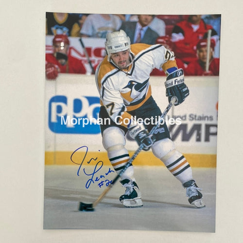 Jamie Leach - Autographed 8X10 Photo Pittsburg Penguins