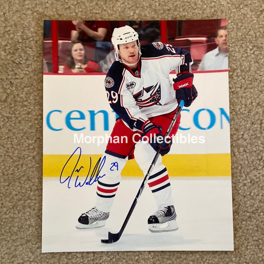 Jason Williams - Autographed 8X10 Photo Columbus Blue Jackets