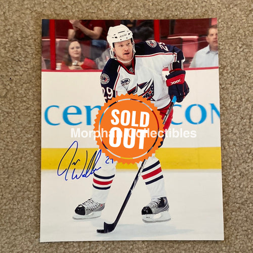 Jason Williams - Autographed 8X10 Photo Columbus Blue Jackets