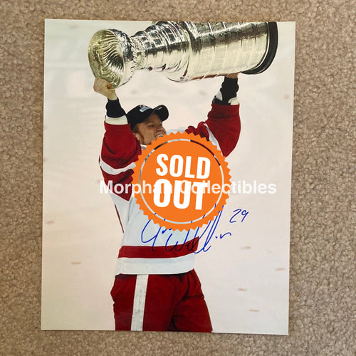 Jason Williams - Autographed 8X10 Photo Detroit Red Wings