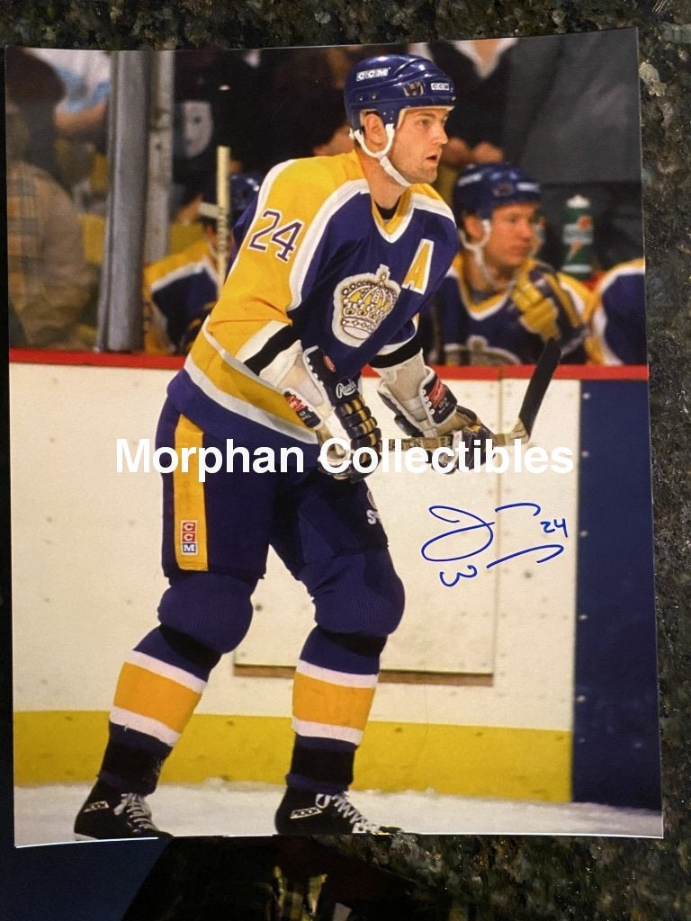 Jay Wells - Autographed 8X10 Photo Los Angeles Kings #1