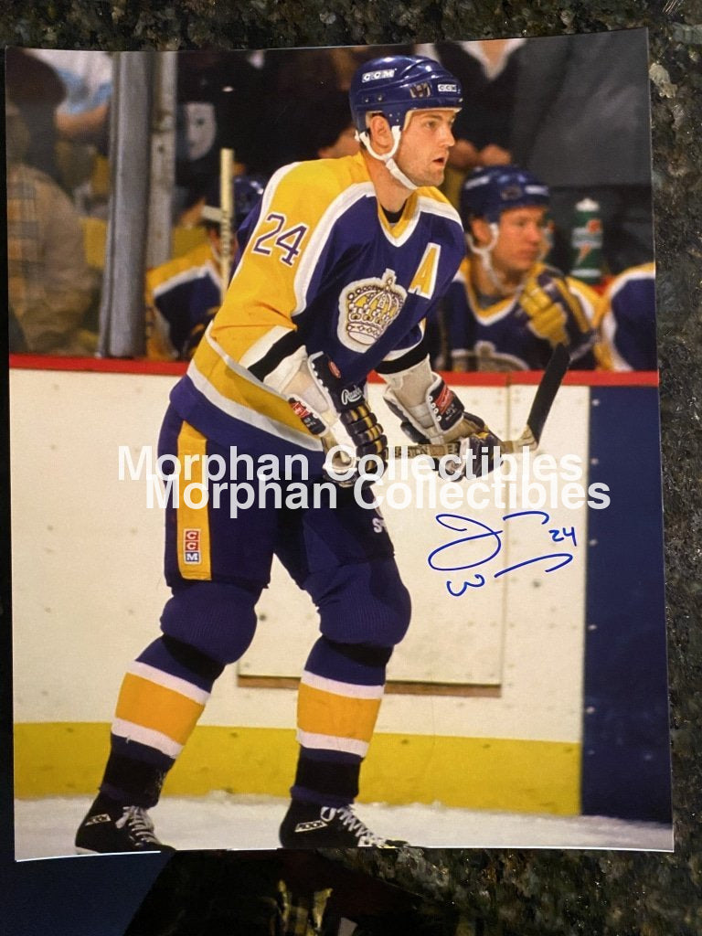 Jay Wells - Autographed 8X10 Photo Los Angeles Kings #1