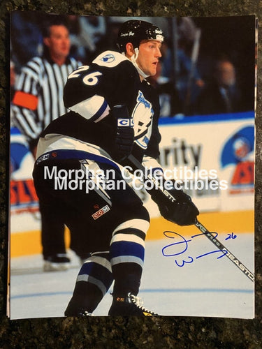 Jay Wells - Autographed 8X10 Photo Tampa Bay Lightning