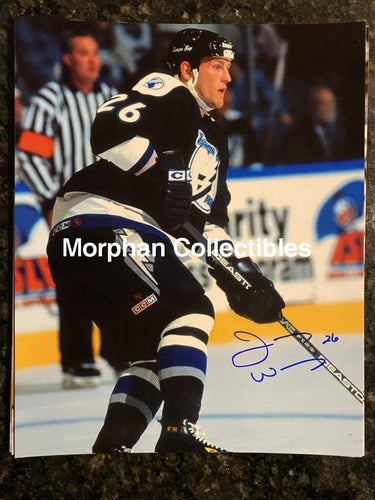 Jay Wells - Autographed 8X10 Photo Tampa Bay Lightning