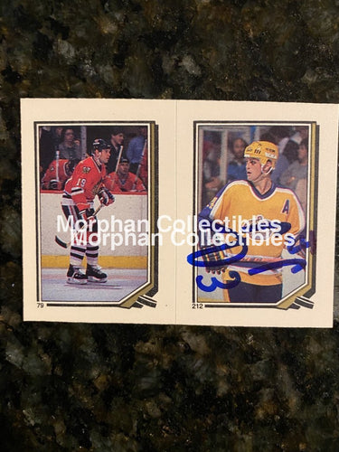 Jay Wells - Autographed Card 1987 Sticker
