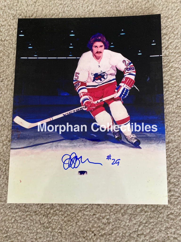 Jeff Jacques - Autographed 8X10 Photo Toronto Toros