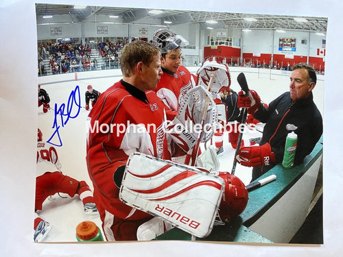 Jim Bedard - Autographed 8X10 Photo Detroit Red Wings