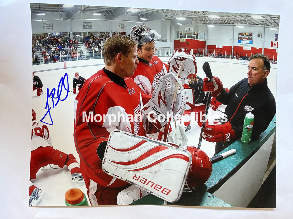 Jim Bedard - Autographed 8X10 Photo Detroit Red Wings