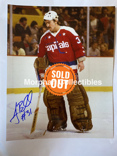 Jim Bedard - Autographed 8X10 Photo Washington Capitals