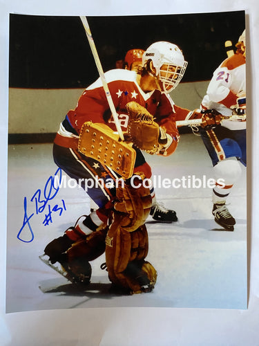 Jim Bedard - Autographed 8X10 Photo Washington Capitals