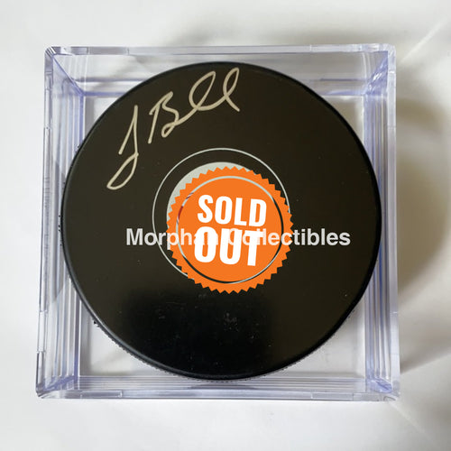 Jim Bedard - Autographed Puck Detroit Red Wings