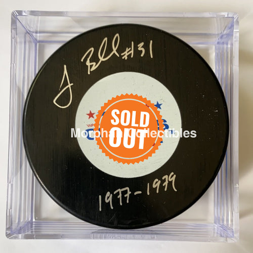 Jim Bedard - Autographed Puck Washington Capitals