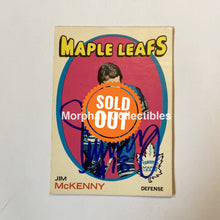 Load image into Gallery viewer, Jim Mckenny - Autographed Card 1971-72 Opc Note Back
