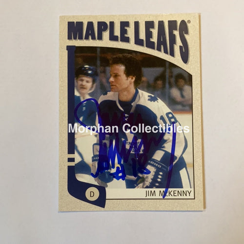Jim Mckenny - Autographed Card 2005 Itg