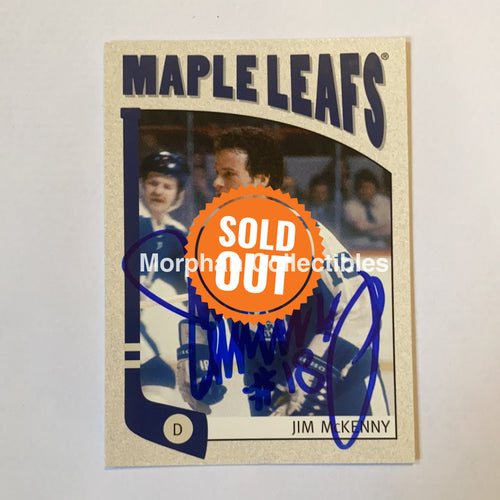 Jim Mckenny - Autographed Card 2005 Itg