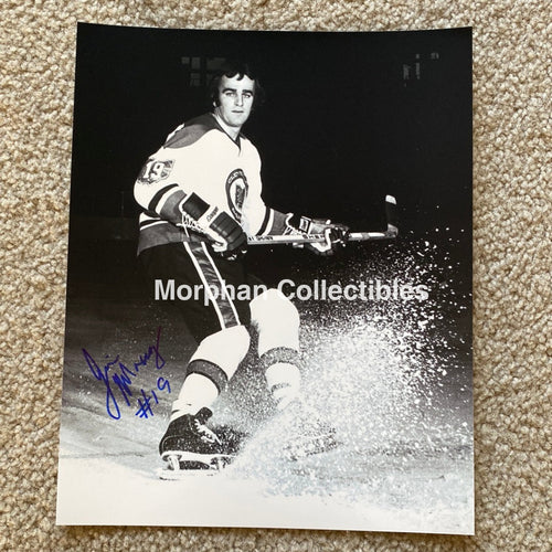 Jim Moxey - Autographed 8X10 Photo - Cleveland Barons