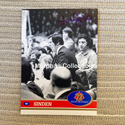 Joe Sgro Autographed Card - Team Canada 1972