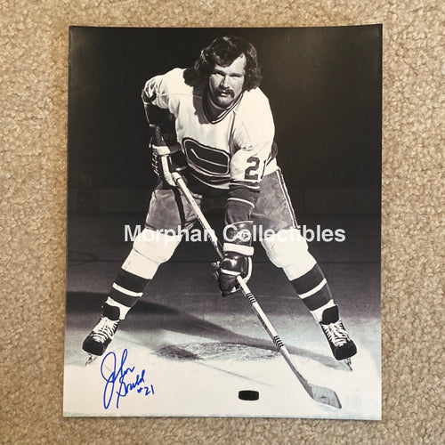 John Gould - Autographed 8X10 Photo Vancouver Canucks