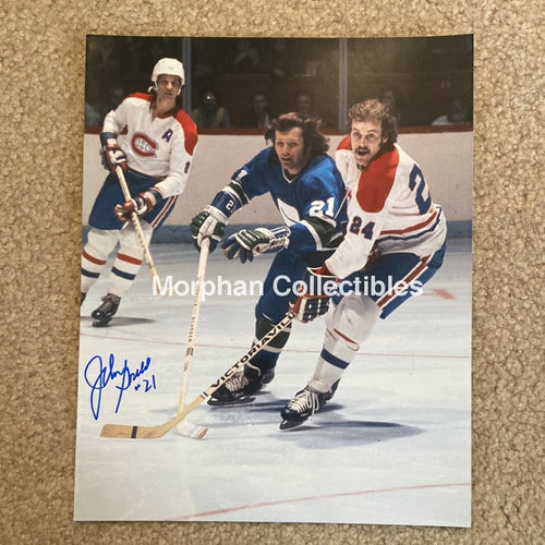 John Gould - Autographed 8X10 Photo Vancouver Canucks