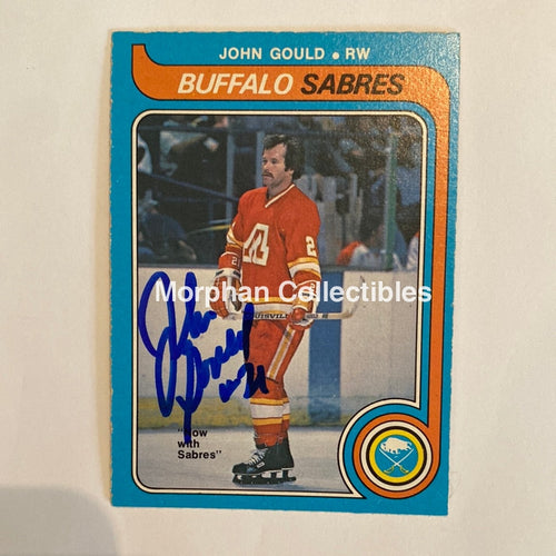 John Gould - Autographed Card 1979-80 Opc