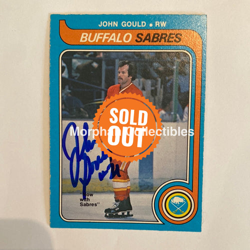 John Gould - Autographed Card 1979-80 Opc