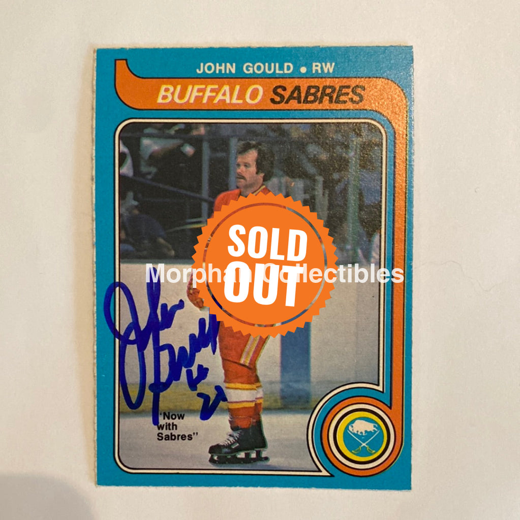 John Gould - Autographed Card 1979-80 Opc