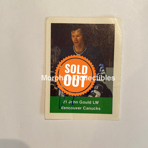 John Gould - Autographed Card Loblaws