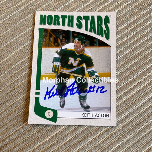 Keith Acton - Autographed Card 2005 Itg