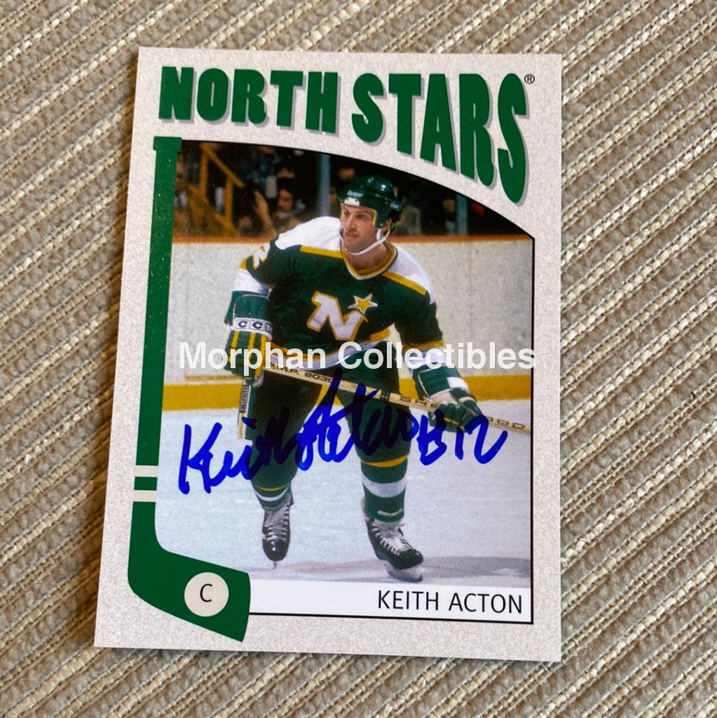 Keith Acton - Autographed Card 2005 Itg