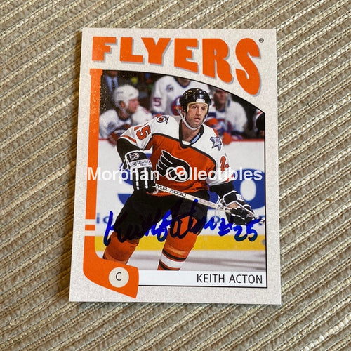 Keith Acton - Autographed Card 2005 Itg