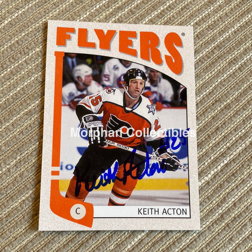 Keith Acton - Autographed Card 2005 Itg