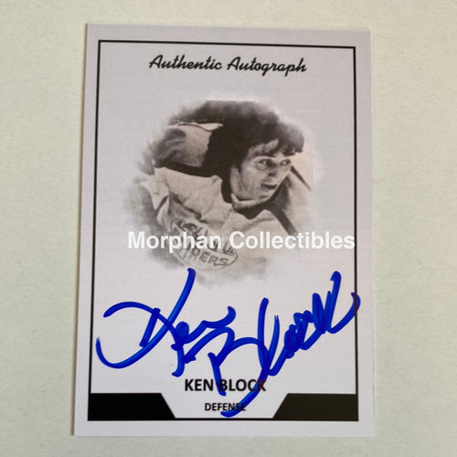 Ken Block - Autographed Card Custom