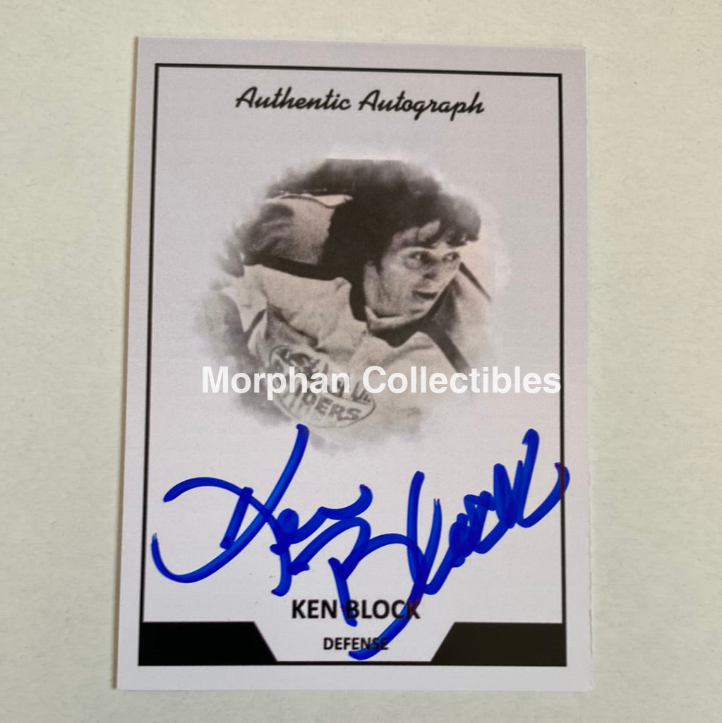 Ken Block - Autographed Card Custom